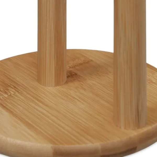 Køkkenorganisering>Køkkenrulleholder, 28x14,5 cm, Natur, Bambus