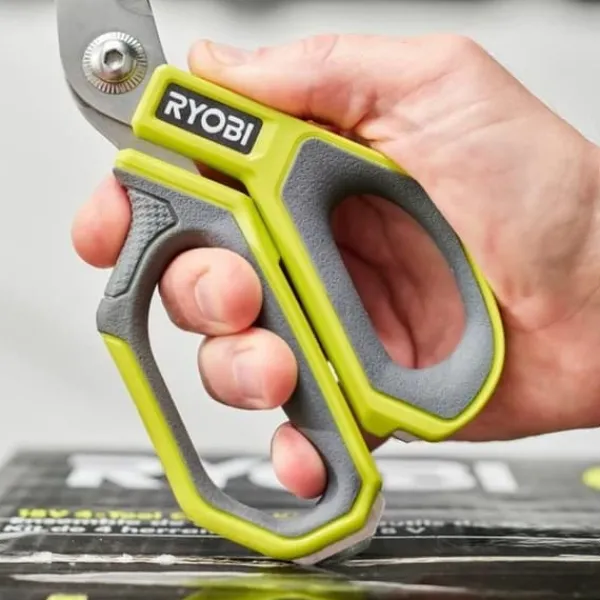 Ryobi Køkkensakse>Køkkensaks Straight Grøn Metal