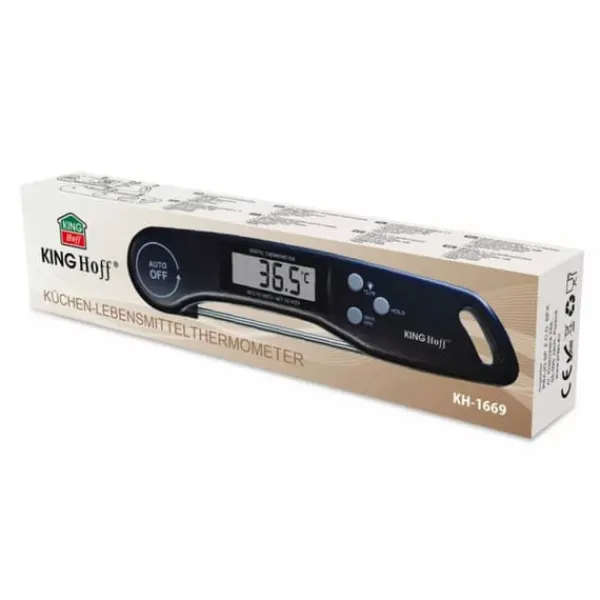 Køkkentermometre>KØKKENTERMOMETER LCD PINKINGHOFF KH-1669