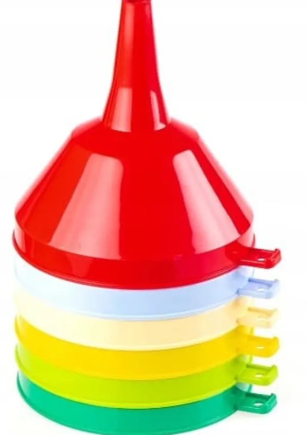 Tragte>Køkkentragt 12cm til påfyldning af flasker og krukker. POLSK PRODUKT CERTIFICERT.