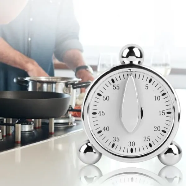 Æggeure>Køkkenur - 60 minutters nedtællingsalarm til madlavning