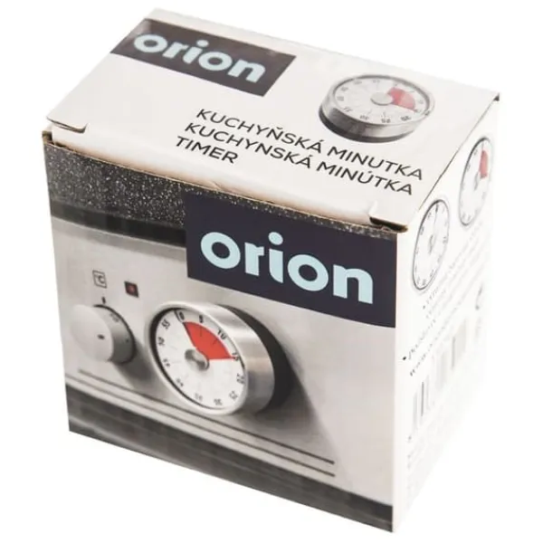 Æggeure>Køkkenur med magnet, analog manuel timer 0-60 minutter ORION 130742