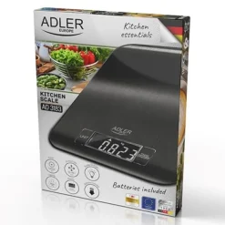 Køkkenvægt ADLER AD 3183b Sort Outlet