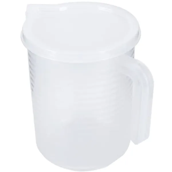 Målebægere & Måleskeer>Klare plastikmålebægre - 500ml/1000ml - Køkkenbagetilbehør med låg