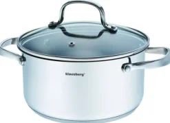Gryder, Stegepander Og Kasseroller>KLAUSBERG GRYDE MED LÅG 3,3 L KB-7213