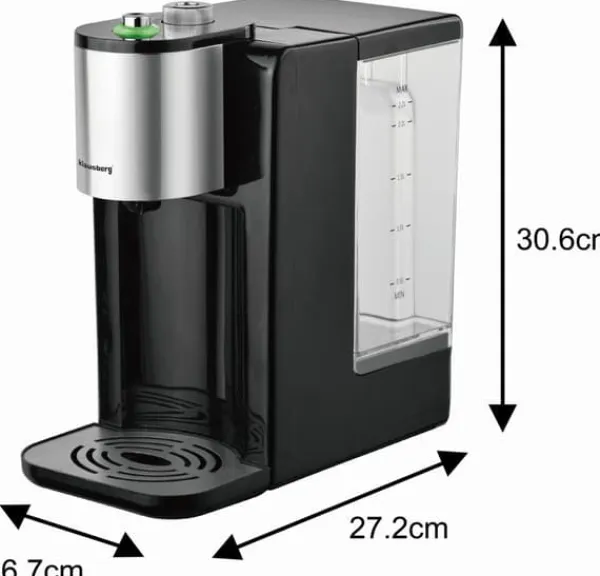 KLAUSBERG KB-7878 2,2L varmtvandsbeholder med temperaturkontrol Sale