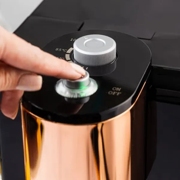 Kopvarmer>KLAUSBERG KB-7879 2,2L varmtvandsbeholder med temperaturkontrol