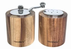 Salt- & Peberstrøere>KLAUSBERG KB-7859 salt- og pebersæt med kværn og saltkar