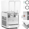 Køledispenser til juice og drikkevarer, dobbelt, 2 x 10 l, 290 W Hot