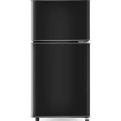Køle-/fryseskab Kombi, 86,8 cm, 60L køleskab, 22L fryser, 102 kWh/år, Sort, Energiklasse E