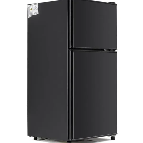 Køle-/fryseskab Kombi, 86,8 cm, 60L køleskab, 22L fryser, 102 kWh/år, Sort, Energiklasse E