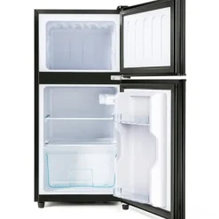 Køle-/fryseskab Kombi, 86,8 cm, 60L køleskab, 22L fryser, 102 kWh/år, Sort, Energiklasse E