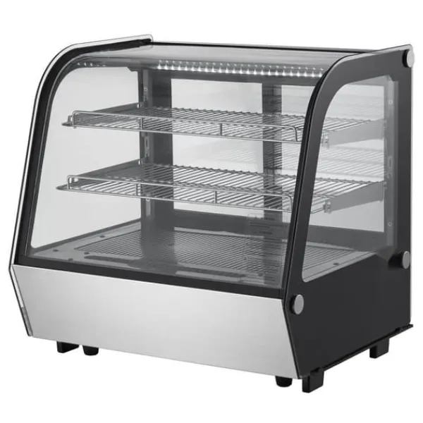 Kølemontre Bageri Display Køleskab 4,2 cu ft/115L, 2-niveau, energibesparende, elegant design til professionelt brug. Online