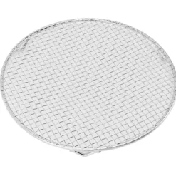 Kølerist til bagning Rustfrit ståltrådsbagerist Høj temperaturbestandig Ovnsikker til madlavning Stegning Grillning Stor Rund 18CM Clearance