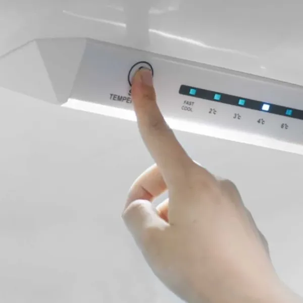 Køleskab med fryser Midea 270L Steel MDRB380FGE02A