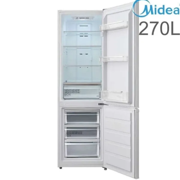 Kombineret Køle- & Fryseskab>Køleskab med fryser Midea 270L MDRB380FGE01A