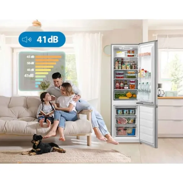 Kombineret Køle- & Fryseskab>Køleskab med fryser Midea 270L MDRB380FGE01A