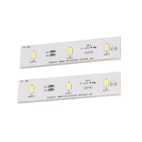 Køleskabs LED lysstrimmel udskiftning til SW BX02B DC 12V - 2 stk. Sale