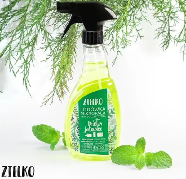 Rengøringsmiddel>Køleskabs- og mikrobølgeovnsrens Mint Enebær 500ml / URTER