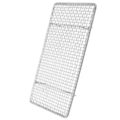 Kølestativ til bagning Rustfrit ståltråd Kogestativ Højtemperaturbestandig ovn Sikker til madlavning Stegning Grillning Rektangel 19,2 cm Sale