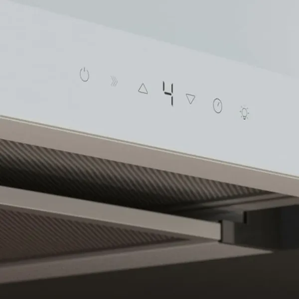 Emhætter>Klokke Cecotec Bolero Flux TLT 605500 Hvid 490 m3/h 60 cm