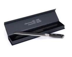 Kohersen Elegance Ebony Wood brødkniv 22,9 cm New