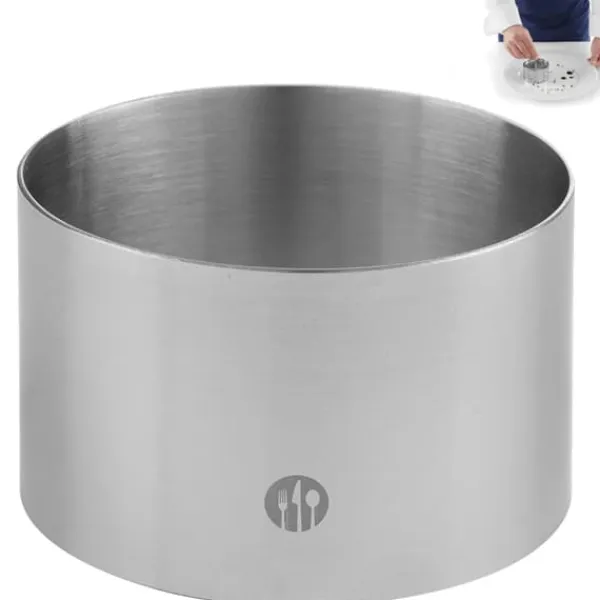 Kokkekonfektering i rustfrit stål, diameter. 70 mm højde 45 mm - Hendi 512104 Hot