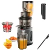 Koldpresset juicer, 75mm fødekasse, Kraftfuld 200W motor, HH-916I, EU Discount