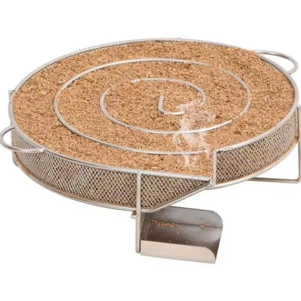 Koldrøgsgenerator i rustfrit stål - 19,5 cm | Farve: Stål | Størrelse: 19,5 cm Sale