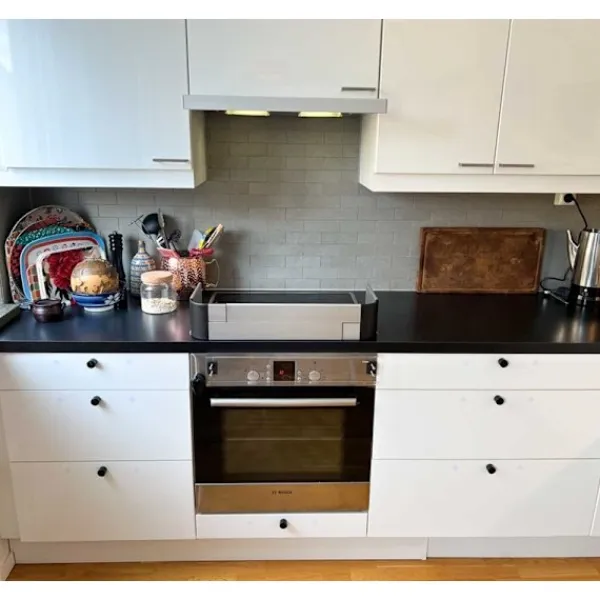 HomeSafety Komfurer>Komfurvæg i aluminium Stove Guard Safe and Care 57-93 cm