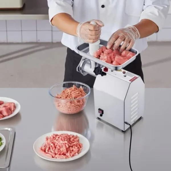 Kommerciel Elektrisk Kødhakker, 9,2 Lbs/Min Model, Pølsefylder, højtydende til køkkenbrug Outlet