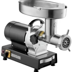 Kommerciel elektrisk kødkværn 14 Lbs/Min, med pølsestopper til køkken, høj effekt, effektiv madlavning, nem at rengøre. Best