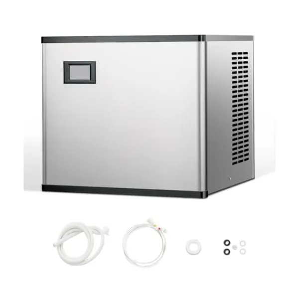 Kommerciel Ismaskine, 300 lbs/24 timer model, Selvrensende, Kompakt Design, Hurtig Isproduktion Best