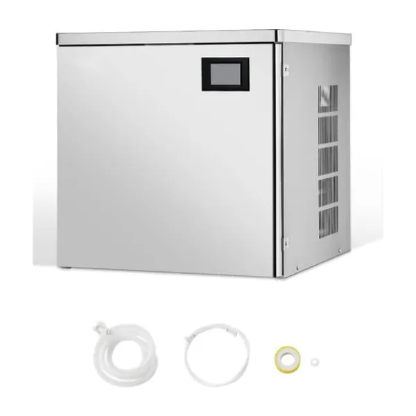 Kommerciel ismaskine, 400 lbs/dag model, selvrensende, høj effektivitet, kun hovedenhed Outlet
