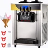Ismaskine>Kommerciel ismaskine med kapacitet på 22-30L/H og 2200W. Leveres med 2x6L hopper, 2L cylinder, LCD-panel og alarm. Ideel til restaurant