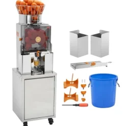 Kommerciel 120W appelsinsaftpresser - automatisk juicepresser til effektiv saftudvinding. Clearance
