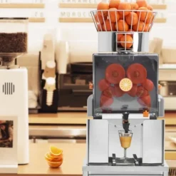 Kommerciel 120W appelsinsaftpresser - automatisk juicepresser til effektiv saftudvinding. Clearance