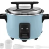 Madlavningsmaskiner>Kommersiel riskoger 60-kopper, non-stick gryde 13L, 24 timers hold varm, restaurant udstyr