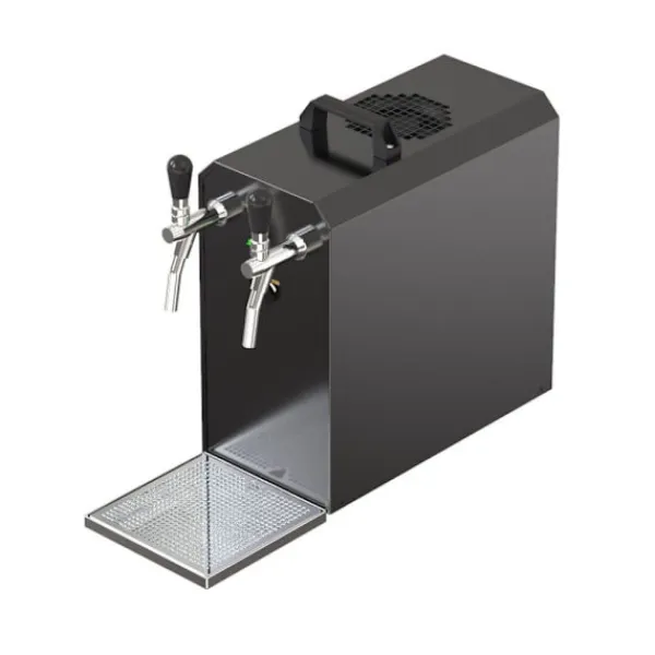 Komplet sæt - fadølsanlæg - Stream 50 2 linjer tør køler, spil køler 50 liter/h, KEG:Type A, KEG 2:Type M Clearance
