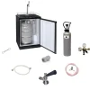 Køleskabe>Komplet sæt - Fadølsanlæg, Fadølsbar, Kegerator - ølkøleskab op til 50L tønder (ølstang) - inkl. Elegant søjle og kompensator hane, KEG:Type M
