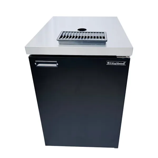 Køleskabe>Komplet sæt - Fadølsanlæg, Fadølsbar, Kegerator - ølkøleskab op til 50L tønder (ølstang) - inkl. Elegant søjle og kompensator hane, KEG:Type M