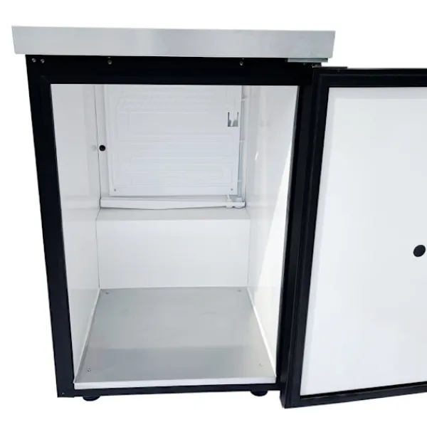 Køleskabe>Komplet sæt - ølkøleskab op til 50L tønder (ølstang) - inkl. Elegant søjle og kompensator hane, KEG:5 liters adapter