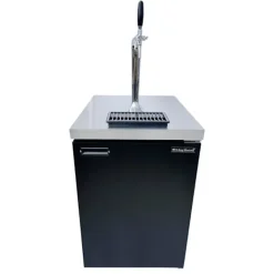 Komplet sæt - ølkøleskab op til 50L tønder (ølstang) - inkl. Elegant søjle og kompensator hane, KEG:Type A Best