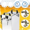 Ølhaner>Komplet sæt fadølsanlæg kontakt 40 / K 2 linjer, 50 liter/h rustfrit stål, med membranpumpe, øl tryk, KEG:Typ G, KEG 2:Type D