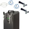 Komplet sæt fadølsanlæg stream 50 / К 2 linjer, 50 liter/h rustfrit stål, med membranpumpe, øl tryk, KEG:Typ G, KEG 2:KeyKeg