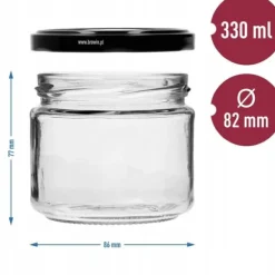 Konserveringsglas med låg 6 stk. 330 ml Sale