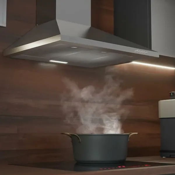Konventions-emhætte Cecotec Bolero Flux PM 903500 Inox B Stål 90 x 46,5 cm Sale