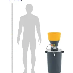 Kornkværn til majs og ærter 60 l 400 kg/t 1300 W Outlet