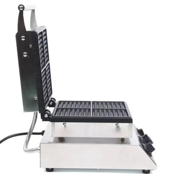 Vaffeljern>Kosmetikvogn til salon - rullebord til instrumenter - Rustfrit stål - 1750 W - Timer 30 s - 45×35×30 cm - Sølv