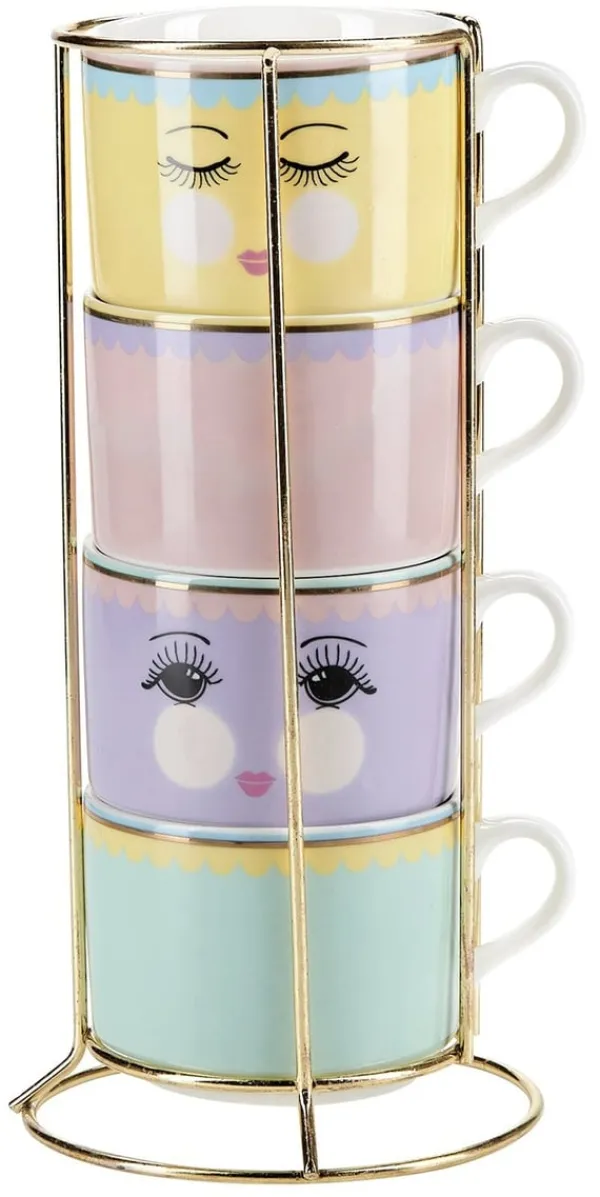 Krus Candy i stativ 4-Pack Clearance